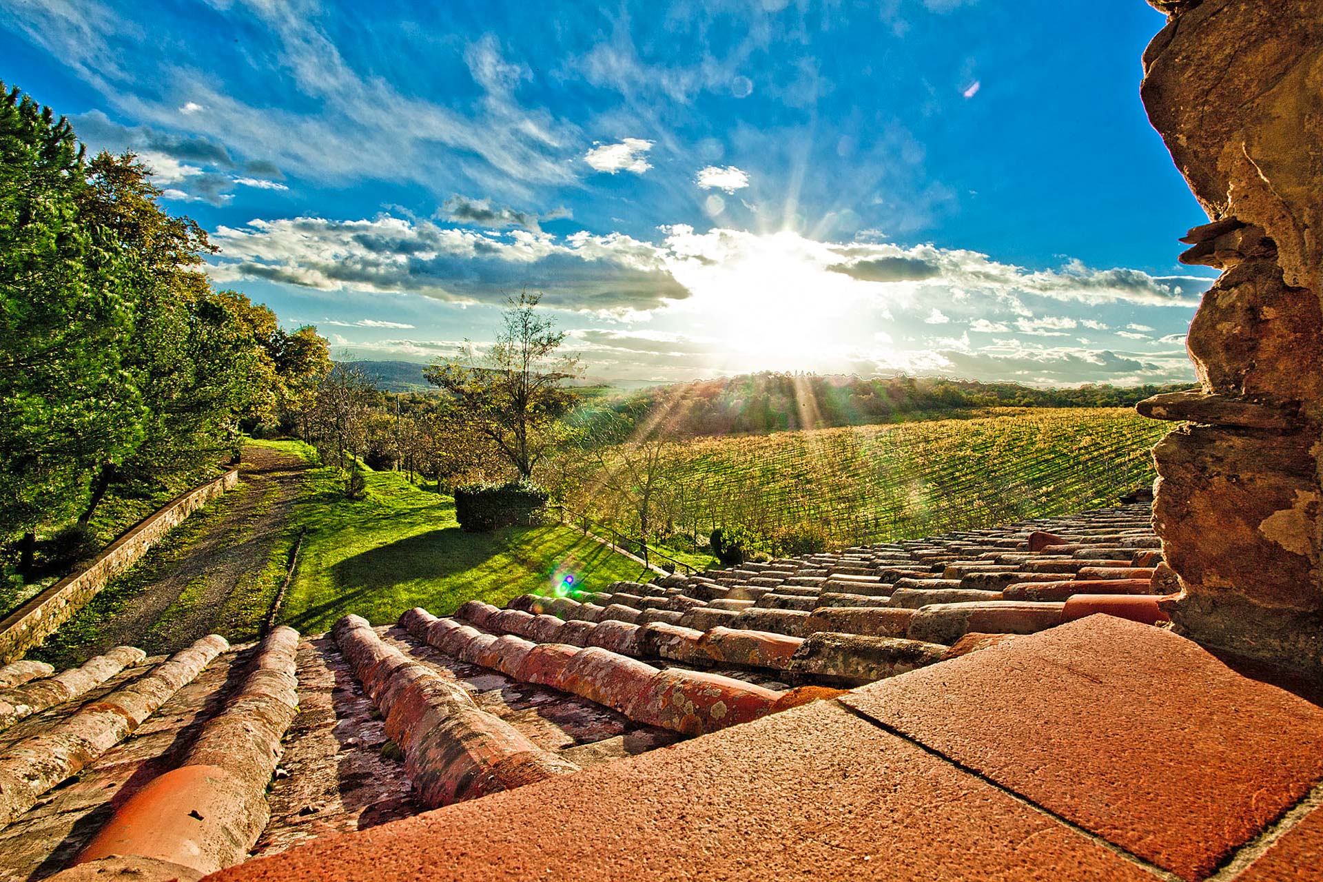 Camera da letto agriturismo Il Belvedere