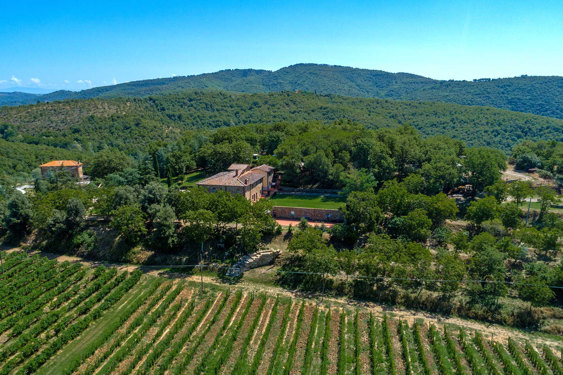 Camera da letto agriturismo Il Belvedere